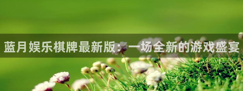 天天购彩5：蓝月娱乐棋牌最新版：一场全新的游戏盛宴